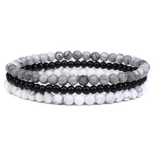Load image into Gallery viewer, Amethyst Stress Relief Beaded Bracelet
