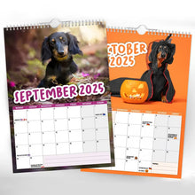 Load image into Gallery viewer, Frekke dachshunder - 2025 veggkalender