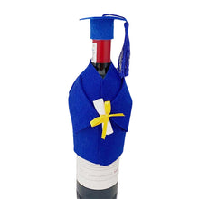 Load image into Gallery viewer, Graduation Cap And Gown Bottle Cover