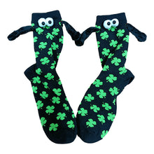 Load image into Gallery viewer, Couple Love Magnet Holding Hands Socks