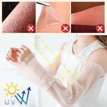 Load image into Gallery viewer, Women's Sunscreen Driving Lace Ice Sleeves