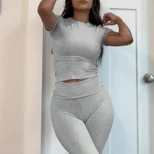Load image into Gallery viewer, Women's Solid Loungewear Set