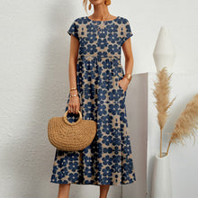 Load image into Gallery viewer, Ladies Loose Printed Summer Dress