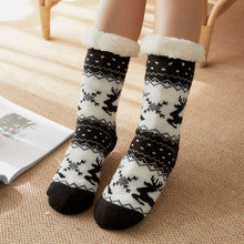 Load image into Gallery viewer, Christmas hot sale reindeer padded cotton socks