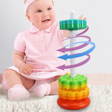 Load image into Gallery viewer, Rainbow Stacking Toys