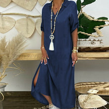 Load image into Gallery viewer, Women's Plain Denim Dress