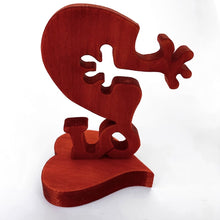Load image into Gallery viewer, Wooden Love Hearts