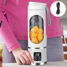 Load image into Gallery viewer, 450ml Portable USB Rechargeable Juicer Blender