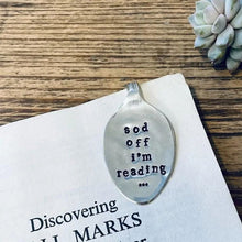 Load image into Gallery viewer, Funny Spoon Bookmark -perfect gift for a bookworm