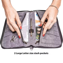 Load image into Gallery viewer, Multi-grid Travel Document Organizer