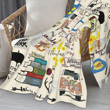 Load image into Gallery viewer, Ultra-Soft Throw Cozy Fuzzy Plush Flannel Blanket