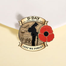 Load image into Gallery viewer, D-DAY 80th Anniversary Commemorative Badge