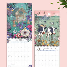 Load image into Gallery viewer, 2024 Wall Calendar of Nature and Wildlife Art