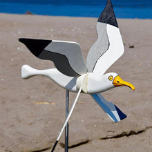 Load image into Gallery viewer, Seagull Windmill Garden Decoration