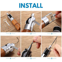 Load image into Gallery viewer, Leathercraft Sewing Stitching Awl Needle Tool
