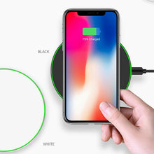 Load image into Gallery viewer, Thin circular aluminum alloy wireless charger