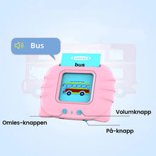 Load image into Gallery viewer, Talking Flash-kort Pedagogiske leker for småbarn i alderen 2-6
