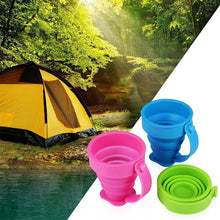 Load image into Gallery viewer, Silicone Collapsible Travel Cup