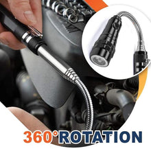 Load image into Gallery viewer, Telescoping Magnetic Pickup Flashlight