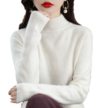 Load image into Gallery viewer, Women High Neck Sweater