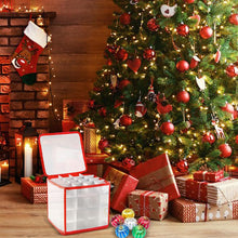 Load image into Gallery viewer, Christmas  Bauble Storage Box with Compartments