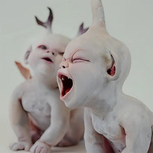 Load image into Gallery viewer, Scary Ghost Doll Resin Statue Ornament