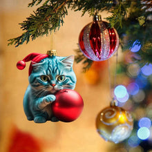 Load image into Gallery viewer, Cute Cat Christmas Decoration