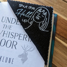 Load image into Gallery viewer, Hand Embroidered Felt, Corner Bookmark