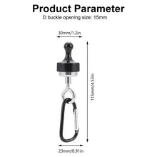 Load image into Gallery viewer, Outdoor Powerful Magnetic Hook(5 PCS)