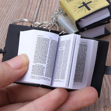 Load image into Gallery viewer, Mini Bible Cross Keychain