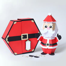 Load image into Gallery viewer, 3D Santa Claus Prank Pop-up Box Card