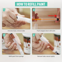 Load image into Gallery viewer, Multifunctional Fillable Touch Up Paint Pen Brush