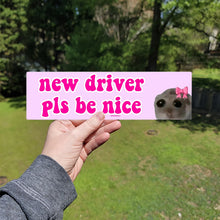 Load image into Gallery viewer, Nice Driver Car Sticker