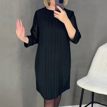 Load image into Gallery viewer, Straight Dress With Medium Length Sleeves