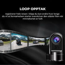 Load image into Gallery viewer, 1080P HD 360° roterende Mini ADAS Dashcam