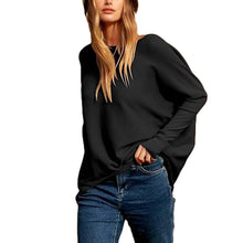 Load image into Gallery viewer, Women's Irregular Oversized Dolman Sleeve Knitted Pullover