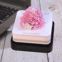 Load image into Gallery viewer, Tree House Paper Sculpture Calendar