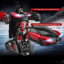 Load image into Gallery viewer, Ultra-Sensing Transformer USB Charging Toy Car