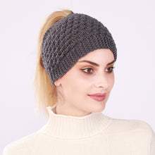Load image into Gallery viewer, Hollow Out Ponytail Women Beanie