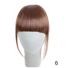 Load image into Gallery viewer, Sømløs 3D Clip-In Bangs hårforlengelse