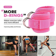 Load image into Gallery viewer, Ankle Resistance Band Set for Leg and Hip Training