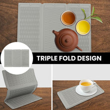Load image into Gallery viewer, Silicone Drying Mat For Kitchen Counter