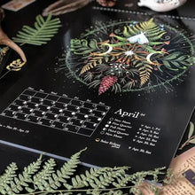 Load image into Gallery viewer, 2022/2023/2024 Dark Forest Lunar Calendar