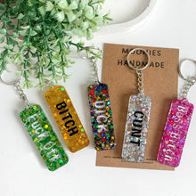 Load image into Gallery viewer, Swear Word Keychain