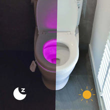 Load image into Gallery viewer, Rechargeable LED Toilet Light