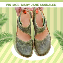 Load image into Gallery viewer, Women Round Toe Sandals Retro Button Sandals