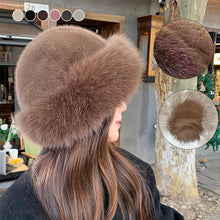 Load image into Gallery viewer, Women's Winter Faux Fur Bucket Hat