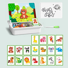 Load image into Gallery viewer, Magnetisk puslespill med byggeklosser for læring