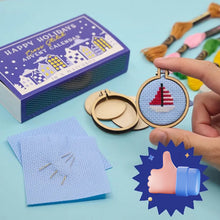 Load image into Gallery viewer, Christmas Cross Stitch Advent Calendar