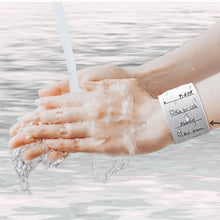 Load image into Gallery viewer, Reusable Silicone Memo Wristband